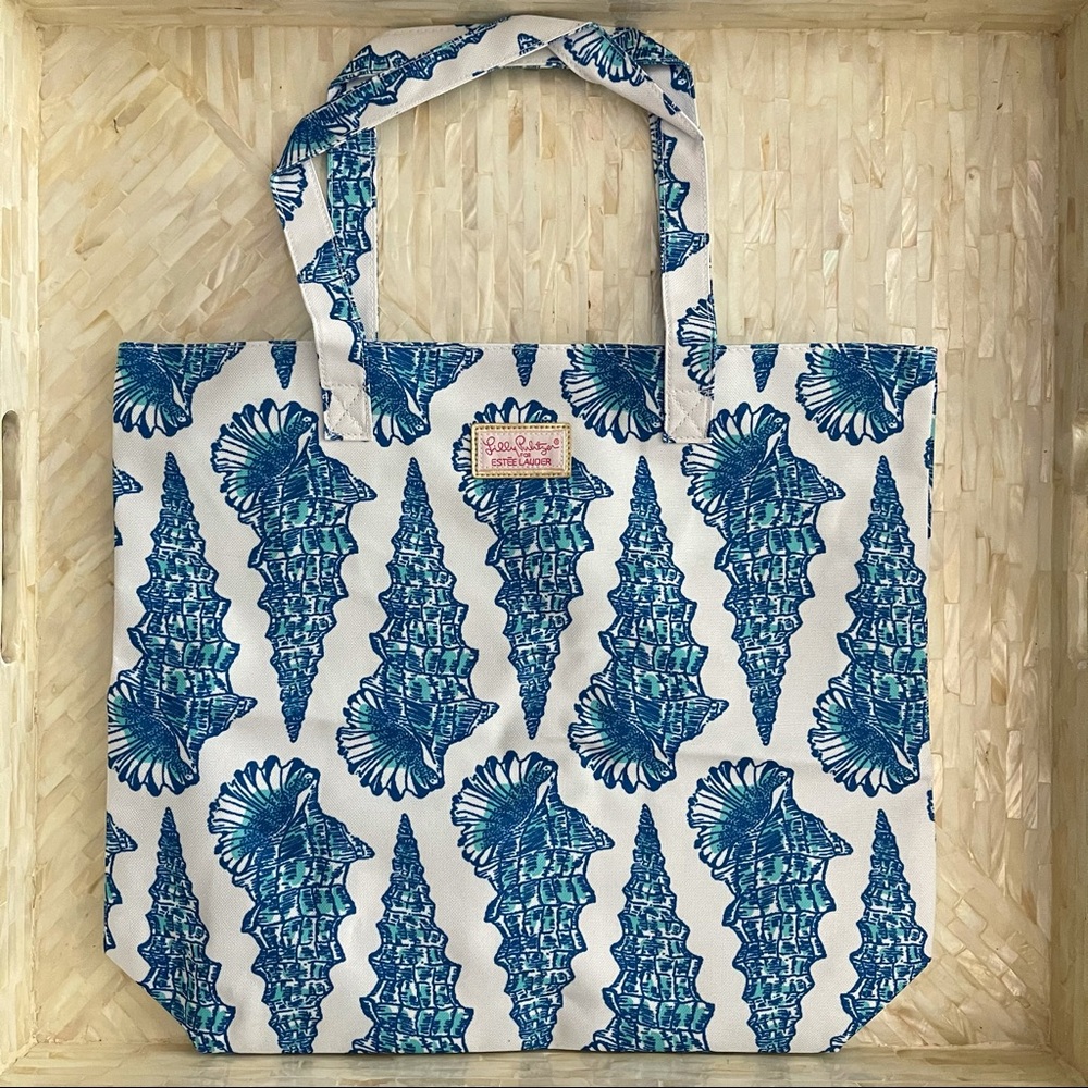 NEW Lilly Pulitzer beach tote bag